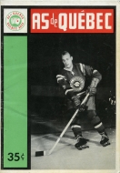 Quebec Aces 1963-64 program cover