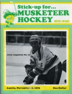 Sioux City Musketeers 1979-80 program cover