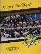 Sioux City Musketeers 1998-99 program cover