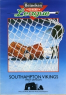 Southampton Vikings 1986-87 program cover