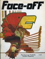 Syracuse Firebirds 1979-80 program cover