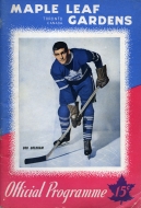 Toronto De LaSalle Oaklands 1946-47 program cover
