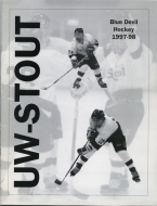 U. of Wisconsin Stout 1997-98 program cover
