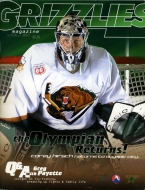 Utah Grizzlies 2002-03 program cover