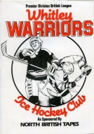 Whitley Warriors 1983-84 program cover