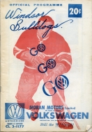 Windsor Bulldogs 1959-60 program cover