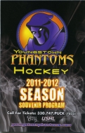 Youngstown Phantoms 2011-12 program cover