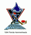 Florida Hammerheads 1994-95 hockey logo