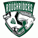 Cedar Rapids RoughRiders 1999-00 hockey logo