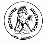 Rochester Mustangs 1994-95 hockey logo