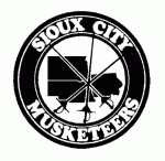 Sioux City Musketeers 1983-84 hockey logo