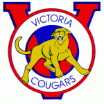 Victoria Cougars 1990-91 hockey logo